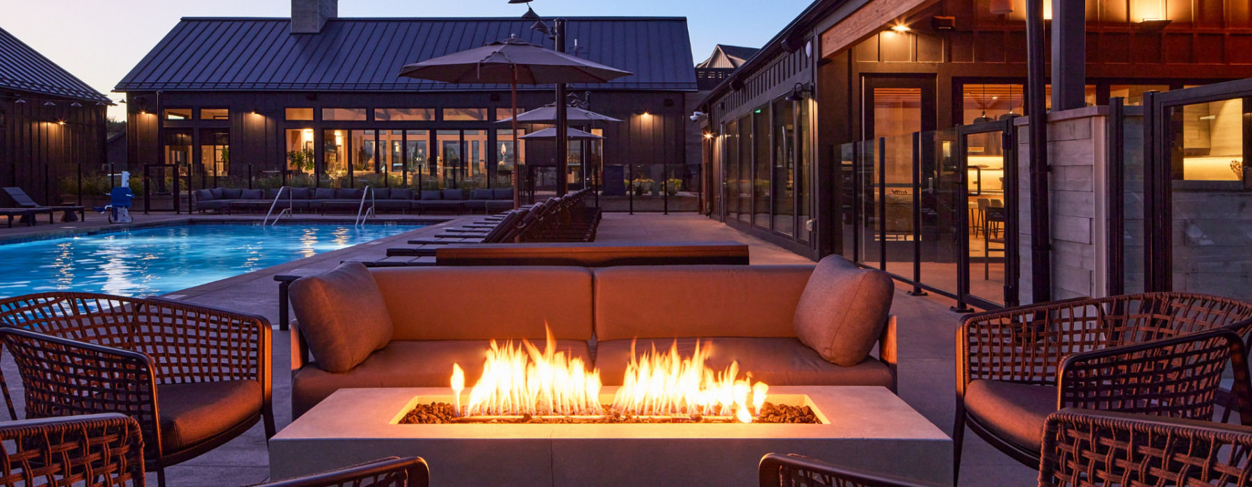 The Madison at Canyons Fire Pit Lounge